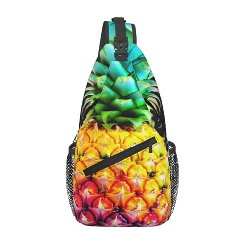 Bolso cruzado Colorful Fruit estilo bandolera para hombres y mujeres miniatura 1