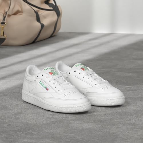 reebok blancos con verde