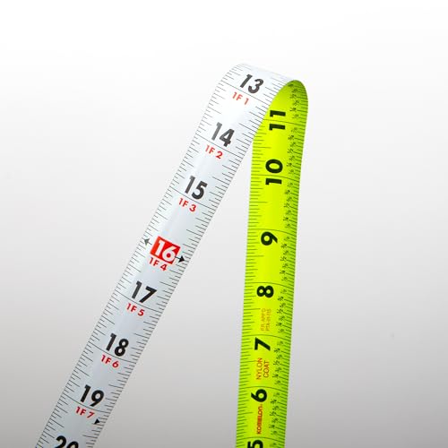 Komelon 30' Self Lock Hi-Vis Speedmark Tape Measure