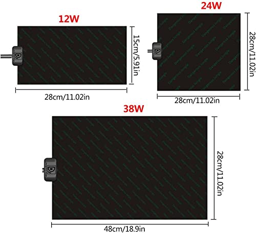 Alfombrilla térmica para reptiles 24W 11x11 in miniatura 2