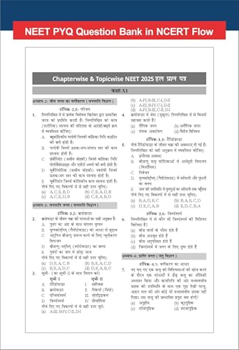 Image of Disha Errorless 38 Varsh NTA NEET (UG) Chapter-wise & Topic-wise Jeev Vigyan Solved Papers (2025 - 1988) with Value Added Notes 20th Hindi Edition | Biology PYQs Question Bank for 2026 Exam