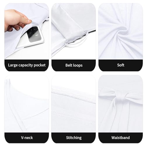 Image of Runwind Plus Size Dress for Women - 3 /4 Sleeve V Neck Maxi Dresses for Women (XL-6XL)