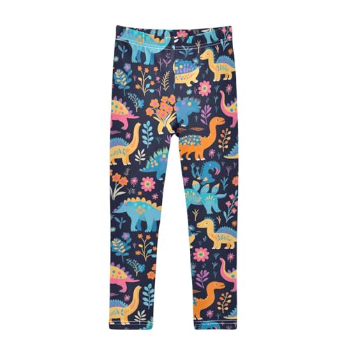 Kids High Waist Dinosaur Cute Leggings for Toddler Girls 4T 202b3258