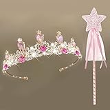 lillifee geschirr set ♚ Exquisite Kinder-Tiara: Jeder Strassstein glänzt und funkelt, die Kinder-Kristallkrone lässt Ihr Kind elegant und edel aussehen. Und wunderschöner rosa Kristall, der perfekt in das Stirnband eingelegt ist, die wunderschöne Verarbeitung macht diese Krone etwas schwer.