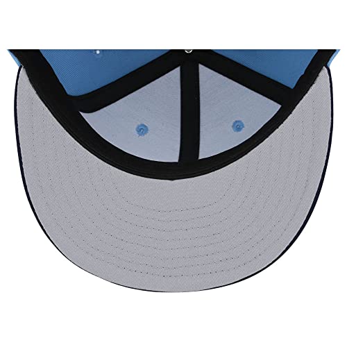Image of Lids Blank Premium Full Court w /Colored Under Visor Fitted Cap