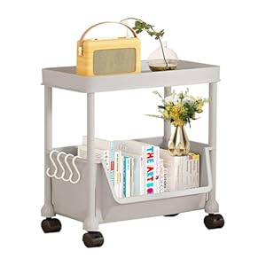 Generic Bücherwagen NM8P06SNAR Bücherregal Mobil