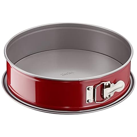 Molde Tarta Redondo Tefal Delibake J16413 con Fondo Amplio y Antiadherente Cover