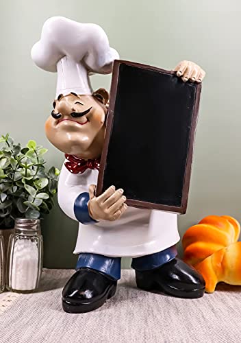 Estatua Decorativa Chef Francés Maestro 10.75 pulg miniatura 5