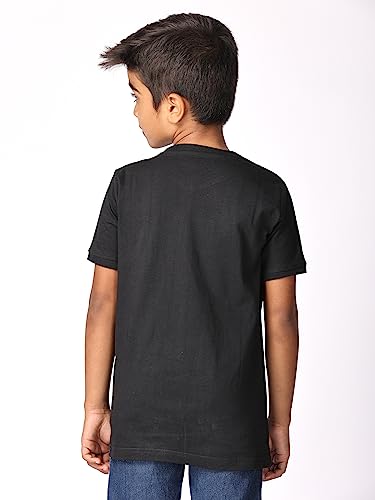 Image of TotzTouch Kids | Teen Boys Tshirt | Tee Shirt | t Shirt Premium Cotton Polo Style Rib Cuff V Neck Graphic Printed Half Sleeve Pack of 1