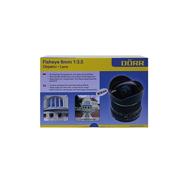 DÖRR Fisheye Weitwinkelobjektiv 8mm 1:3,5 Nikon – Bild 8