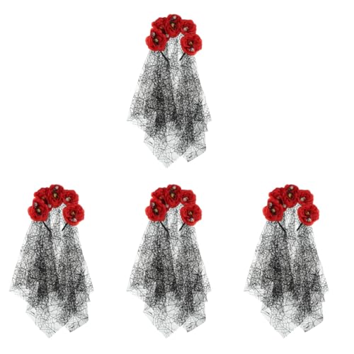 Serre-tête gothique Halloween confortable qui ne glisse pas pour femme
