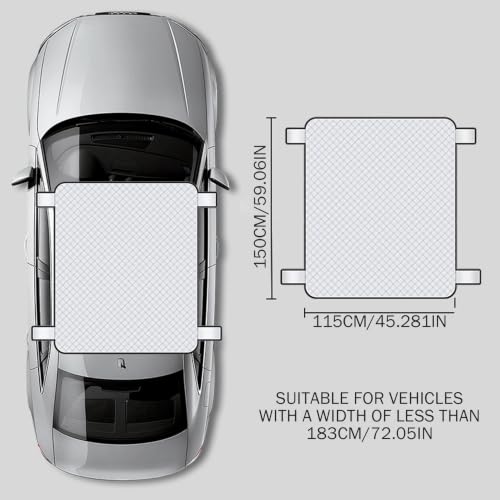 Couverture de demi-toit ouvrant durable pour préserver l'auto