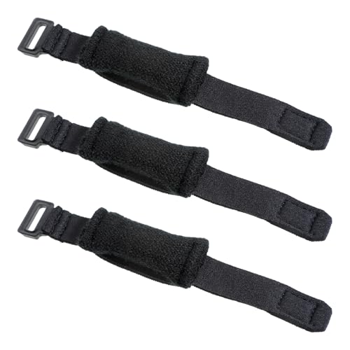Image of 3 Pcs Guitar String Dampener, Guitar Fret Mute Wrap, Bass String Muter Bass Muffler Silencer Damper Strap Adjustable Guitars Strings Dampener, Guitars Accessories
