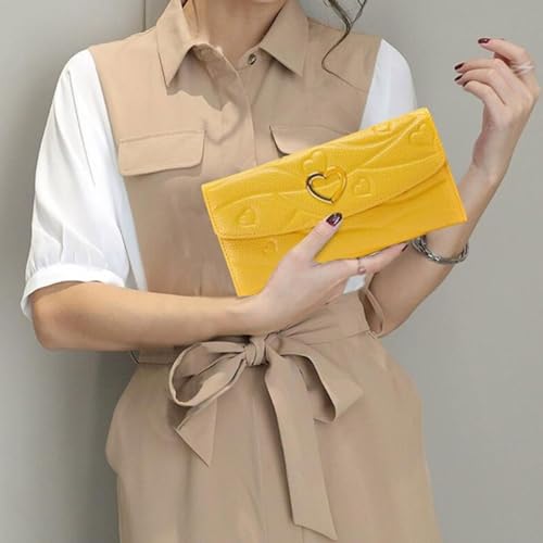 Women's Money Clips Card Cases Purses for Women Wedding Wallets Genuine Leather Evening Handbags (Blue)2