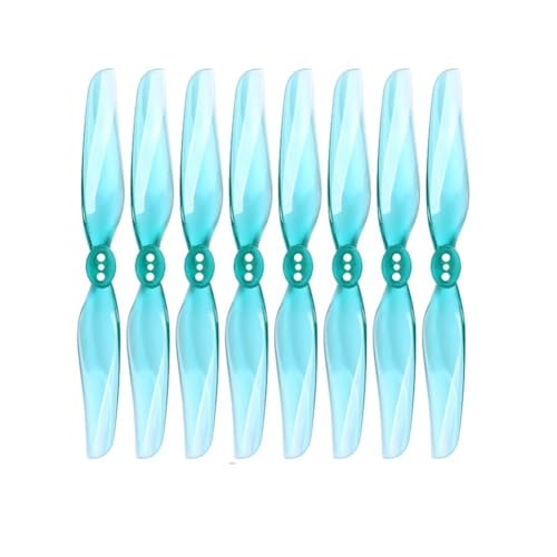 Hélices drone 4 pouces PC 4030 bipales bleues pour quadcopter FPV Racing et Freestyle