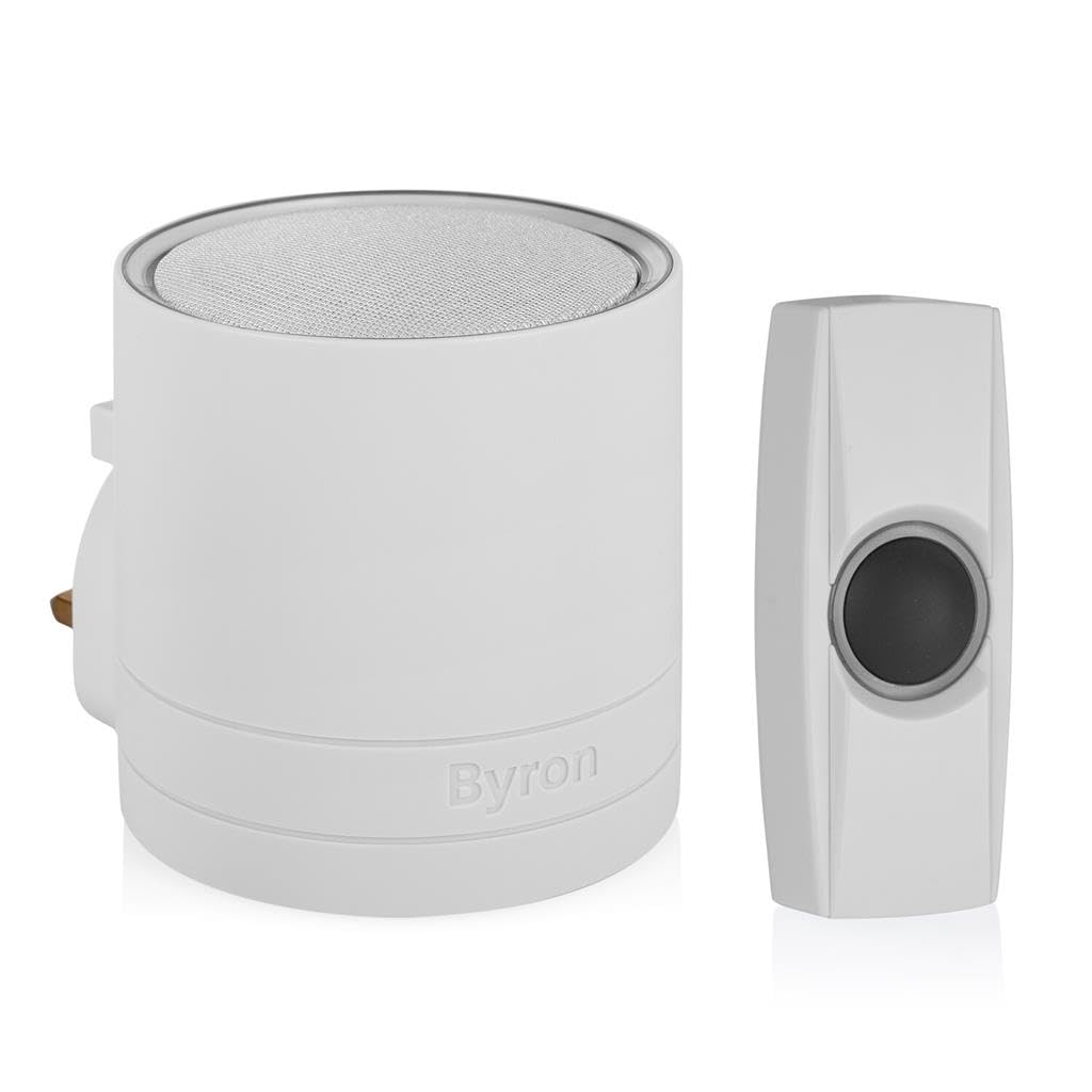 Byron White Wireless Door Chime Kit
