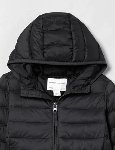 Image of Amazon Essentials Boys and Toddlers' Lightweight Water-Resistant Packable Hooded Insulated Puffer Jacket