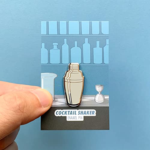 Image of Classic Cocktail Cute Enamel Pins for Bartender Aprons, Jackets, Backpacks and Purses, Shirt and Suit Lapels, Button Badges Brooch Fashion Jewelry