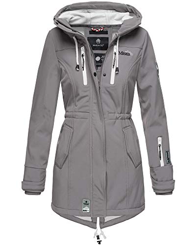 MARIKOO Damen Jacke Softshelljacke Übergangsjacke Outdoor Winddichte...