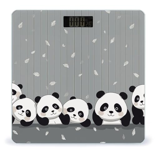 Báscula Digital Funny Baby Panda con LCD Precisión Alta 400lb miniatura 1