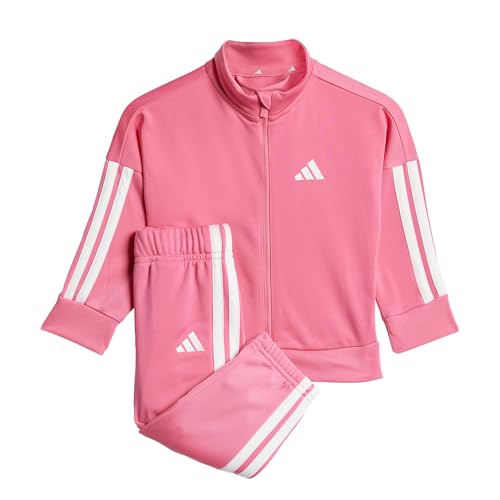 adidas Unisex Baby ESSENTIALS CLIMACOOL TRACKSUIT, pink fusion/white, 18-24 Months