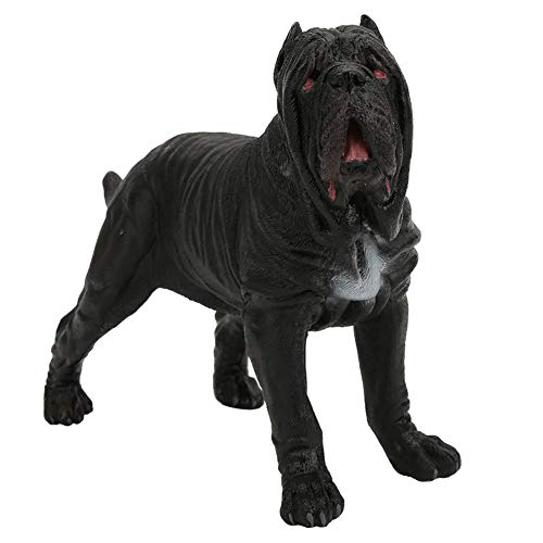 Juguete de figuras de perro, simulación realista Animal modelo de juguete Mastín napolitano Modelo...