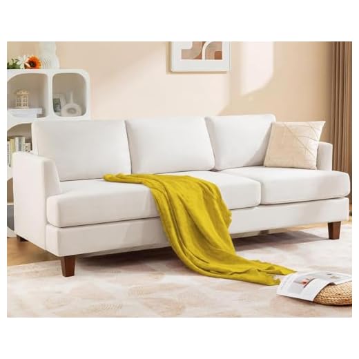 Mid Century Modern Deep Seat Sofa