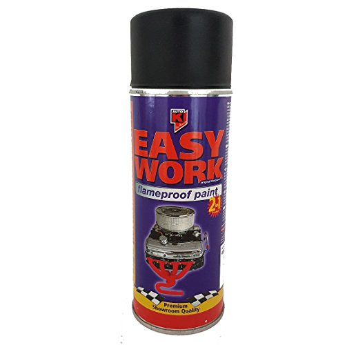 Preisvergleich Produktbild Easy Work Flameproof paint Black devil (400ml)