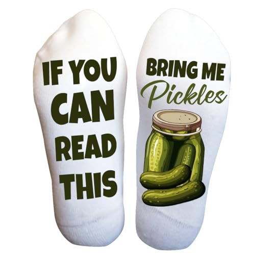 Bring Me Pickles Socks – Funny Novelty Food Lover Gift