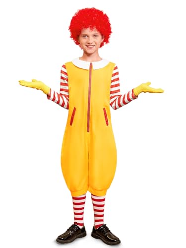 Disfraz unisex infantil payaso carnaval 5 piezas miniatura 1