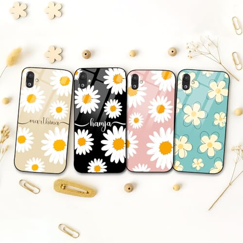 Image of COLORflow Back Cover Compatible with Samsung F14 5G | Daisy Bloom Customized | Shockproof TPU Bumper with Camera Protection Back Cover Compatible with Samsung Galaxy F14 5G