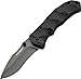 Boker Magnum 01GL109 Recurve Flash Folding Knife with 3 1/4 in. 440C Stainless Steel Blade, Black