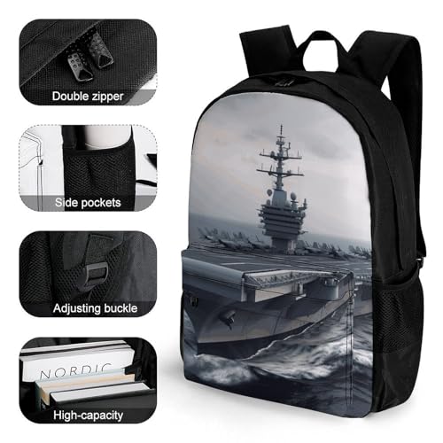 Mochila Casual Ligera para Senderismo y Viaje Unisex miniatura 3