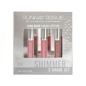 Runway Rogue Try Me x 3 Mini Long Wear Limited Edition Liquid Lipstick Set, Rodeo Trio (‘Soft Box’, ‘Jet Set’, ‘Couture’)