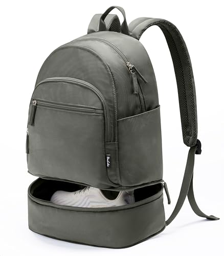 Image of Uselike Gym Backpack for Women Men, Lightweight Gym Bag with Shoe Compartment, Waterproof Workout Backpack with Wet Pocket