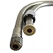 Weirun Kitchen Pull Down Sink Faucet Spray Head Hose Replacement Part - Stainless Steel, 59 inch, Brushed Nickel