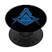 Compas - Symbole secret - Œil triangle - Cadeau PopSockets PopGrip Interchangeable