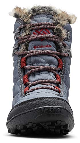 Columbia Women's Minx Shorty III, Graphite/Deep Rust, 5