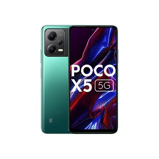 Poco X5 5G (128 GB) (6 GB RAM) (128, Supernova Green, 6GB) Battery 5000mAh