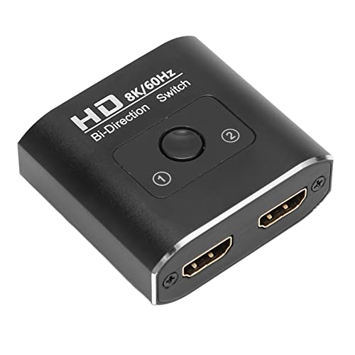 Conmutador HDMI 8K 60Hz bidireccional para corregir parpadeos de pantalla en video UHD