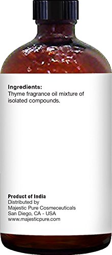 Image of Majestic Pure Thyme Essential Oil for Diffuser - 4 Fl Oz