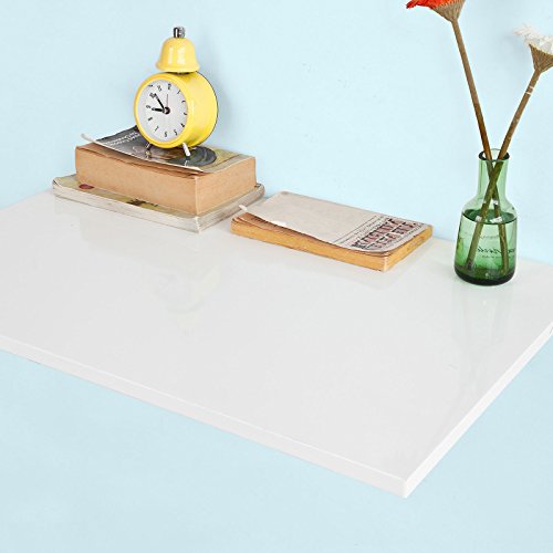 Mesa de mesa de cozinha e mesa de jantar haotiana montada na parede, mesa de madeira maciça para cri