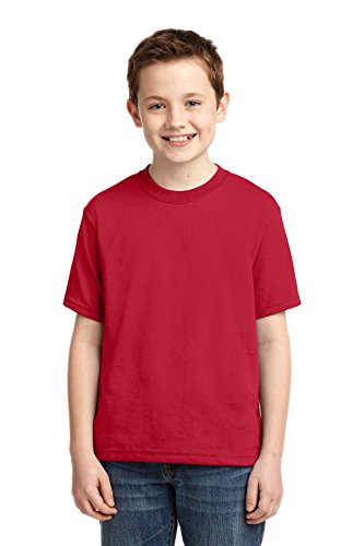 Jerzees boys Heavyweight Blend T-Shirt(29B)-TRUE RED-M3
