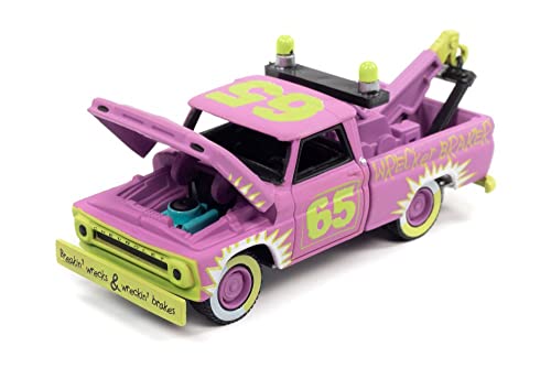 Camión grúa Chevy 1965 en escala 1:64 miniatura 2