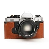 [恵＼イーサン] TP Original Nikon FM2 FM FM2n FE FE2 専用 ハンドメイド 本革 ボディケース ハーフカメラケース バッグ カバー 手作り 専用対応カメラカバー (ブラウン)