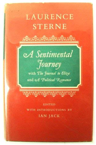 A sentimental journey Through France and Italy,... B0000COADA Book Cover
