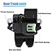 X AUTOHAUX Car Trunk Latch Tailgate Lock Rear 81230-A7030 81230-A7020 81230-A7040 for Kia Forte 2013-2018 1.6L 2.0L 2.4L