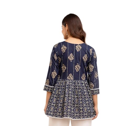 Image of DMP FASHION Woman's Classic Floral Printed Trendy Top