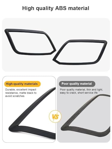 Feu arriere protection ABS pour VW Amarok coque phare avant anti-rayures