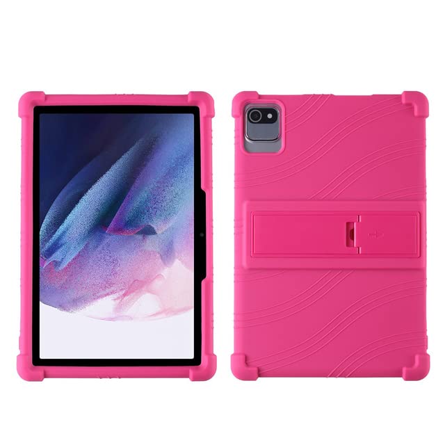 COMPAE - Case for MB1001 Tablet 10.1,Kids Friendly Silicone Case for Moderness MB1001/Okaysea 10.1/OUZRS TAB-M1 Tablet Cover (Rose Red)